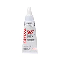 PST 565 Thread Sealant: High Performance, High Viscosity, Rapid Cure, Acrylic Thread Sealant, Anareobic, Replaces Tapes and Pipe Dopes White, 1.69 fl oz Tube (PN: 483629)
