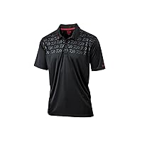 Daiwa Fishing Polo Shirt Black Polo Shirt Logo Front Chest XXL