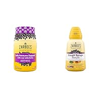 Zarbee's''s Adult Elderberry Immune Support Gummies, Berry 60ct, Brand is s, Variation Theme is Style That is Berry Gummies, 60ct & Adult Daytime Cough Syrup + Immune with Honey, Real Elderberry