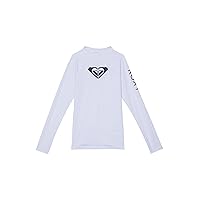 Roxy Girls' Whole Hearted Long Sleeve Rashguard Surf Shirt