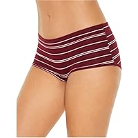ALFANI Intimates Burgundy Striped Everyday Underwear Size XXL