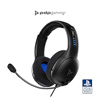 PDP Gaming LVL50 Wired Headset With Noise Cancelling Microphone: Black - PS5/PS4 PDP Gaming LVL50 Wired Headset With Noise Cancelling Microphone: Black - PS5/PS4 PlayStation Xbox