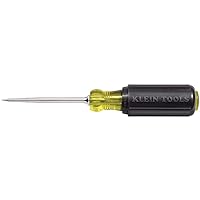Klein Tools 650 Scratch Awl with 3-1/2-Inch Shank and Cushion Grip, Made in USA