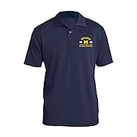 Michigan Wolverines CFP National Champions 23 Embroidered Polo