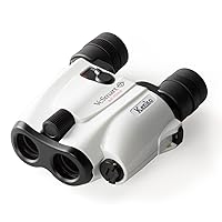 Image Stabilization Binocular VcSmart Compact White 8x21, Full Multi-Coating, for Sports,Hunting, Bird Watch, Spector Sports, Concerts and Outdoor 101396, White
