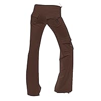 Womens Cargo Pants Plus Size Straight Wide Leg Hiking Trousers Baggy Y2K Sweatpant Utility Parachute Pants Relaxed Jogger