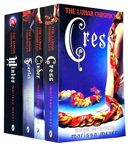Marissa Meyer Lunar Chronicles Series Collection 4 Books Set- Cinder, Scarlet, Cress, Winter