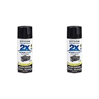 Rust-Oleum 249122 Painter's Touch 2X Ultra Cover Spray Paint, 12 oz, Gloss Black (Pack of 2)
