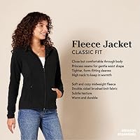 Amazon Essentials Women's Classic-Fit Full-Zip Polar Soft Fleece Jacket (Available in Plus Size), Green Camo, Medium