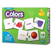 The Learning Journey: Match It! - Colors - 30 Piece Self-Correcting Color Matching Puzzle - Color Matching Games for Toddlers Ages 3 and Up - Award Winning Toys