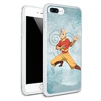 Avatar The Last Airbender Aang Protective Slim Fit Hybrid Rubber Bumper Case for Apple iPhone 7 and 7 Plus