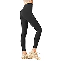High Waisted Leggings for Women - Soft Opaque Slim Tummy Control Compression Yoga Pants for Workout Petite