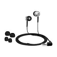 Sennhesier CX300II Precision Series Noise Isolating Earbud Headphones - Precision Black