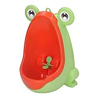 Children Urinal, Plastic Cute Animal Boys Pee Potty Training Urinal Toddler Toilet Training Potty for Boys Toddlers (Yellow)