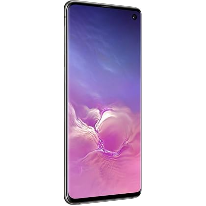 Samsung Galaxy S10, 128GB, Prism Black - Unlocked (Renewed Premium)