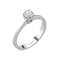Diamond Solitaire Ring in 14K Gold (0.28ct.)