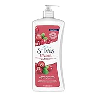 St. Ives Repairing Body Lotion Cranberry and Grapeseed Oil 21 oz, pack of 1 (811500735)