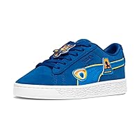 Puma Kids Boys P. Patrol X Suede Chase Lace Up Sneakers Shoes Casual - Blue - Size 3.5 M