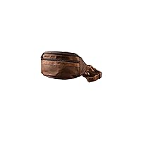 Fanny Pack Outdoor travel leather Fanny pack,Cowhide Leather Large Size 7 Pockets waist bag.Suitable for outdoor mountaineering, travel, camping, cycling, running, etc.