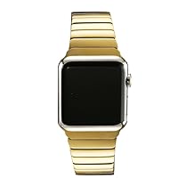CoverKingz Stainless Steel Band Compatible with Apple Watch Strap 42 mm/44 mm/45 mm/49 mm - Replacement Metal Strap - Link Strap for Apple Watch Series Ultra 2/Ultra/9/8/7/6/SE/5/4/3/2/1 - Bracelet
