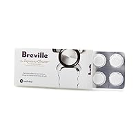 Breville Espresso Cleaning Tablets, Cleaning Pods, Coffee Machine Cleaner, 8 Pack, BEC2500