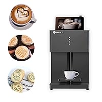 FC/FT4/PRO/FM1 3d Latte Art Coffee Printer Machine Automatic Beverages Food Selfie With WIFI Connection Printing Edible Ink Cartridges (FM1-W-1Brown Ink)
