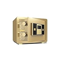 Safe box, waterproof, fireproof and explosion-proof electronic password safe, Steel Security Safe and Lock Box, tamper-proof safe with automatic alarm function, Home Office Hotel Business (Color : G