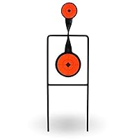 Birchwood Casey World of Targets Easy-to-Use Durable Steel Spinner Target with High Visibility Target Spots for Maintenance-Free Rifle/Handgun Shooting