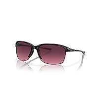 Oakley Woman Sunglasses Raspberry Spritzer Frame, Brown Gradient Polarized Lenses, 65MM