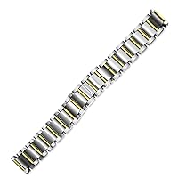 Stainless Steel Watch Band For Cartier-TANK series 15mm 20mm Butterfly Clasp Strap Loop Wrist Belt Bracelet Hidden Clasp