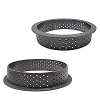 8PCS DIY Tart Ring Mold Cake tools (Chocolate)