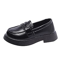 Boots Under 40 Fashion Spring Summer Children Casual Shoes Boys and Girls Leather Shoes Solid Size 6 Toddler Girls Shoes