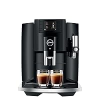 Jura E8 (NAA) 4th Gen Automatic Coffee Machine (Piano Black)