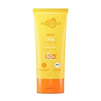 Glow+ Dewy Lightweight & Hydrating Sunscreen with SPF 50+ & PA++++ for UVA/B & Blue Light Protection for Men & Women -Oily and Combination Skin -80g