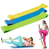 Beachbody Resistance Bands Exercise Loops for 80 Day Obsession, Strength Workout Bands for Women & Men, Fitness for Training at Home or Gym, Light, Medium & Heavy Resistance Levels