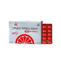 Korea Eundan Vitamin C 1000mg + Vitamin D 600mg Premium Individually Packaged 180 Tablets