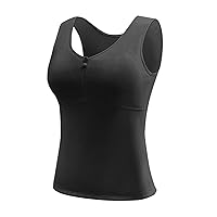 Camisole Tops for Women Thermal Underwear Tank Tops Lined Base Layer Cold Weather Winter Thermal Shirts Long