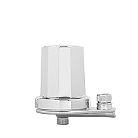 Shower Filtration System | Removes Chlorine | Easy to Install to an Existing Shower Head Tool Free in Minutes | Filter Included | Replace Filter (FXSCT) Every 6 Months, White