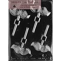 Happy Fathers day chocolate candy mold and Mustache Chocolate Candy Mold With © Candy Making Instruction