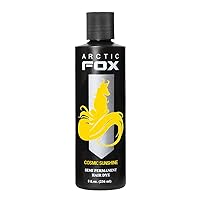 ARCTIC FOX Vegan and Cruelty-Free Semi-Permanent Hair Color Dye (8 Fl Oz, COSMIC SUNSHINE)