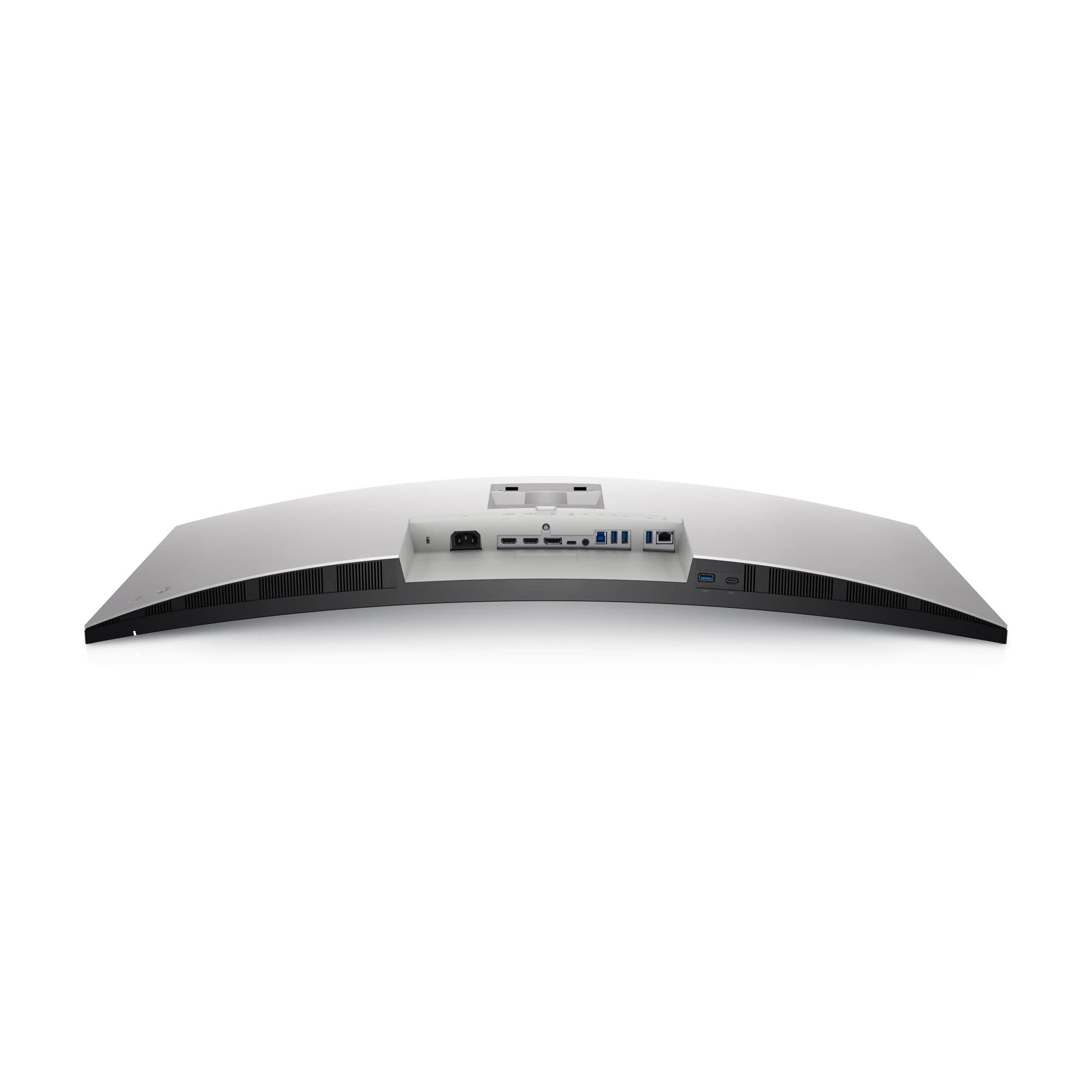 Dell U3821DW UltraSharp Curved USB-C Hub Monitor - 37.52-inch WQHD (3840 x 1600) 60Hz 2300R Curvature Display, 8ms Response time, USB-C/DP/HDMI/RJ-45, Height/Slant/Tilt/Swivel Adjustability - Silver