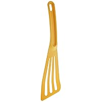 Mercer Culinary Hell's Tools Hi-Heat Slotted Spatula, 12 Inch x 3.5 Inch, Yellow