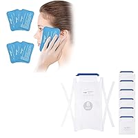 NEWGO Bundle of Mini Ice Pack and Refillable Ice Pack 6 Pack