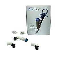 VibraJect Painless Injections System - Patented Technology - Cordless - Ergonomic Design - Pain Reduction and Convenient Package