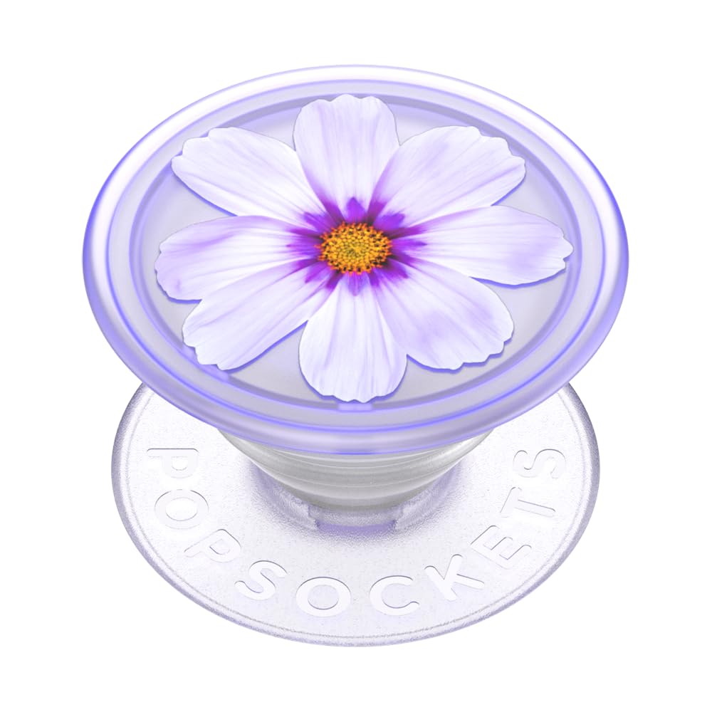 PopSockets Plant-Based Phone Grip with Expanding Kickstand, Eco-Friendly PopSockets for Phone, Plant - Purple Cosmo