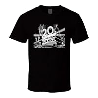 20th Century Fox Retro Spotlight Logo - Cool Retro Film Cinema t-Shirts T Shirt