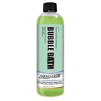 Nanoskin BUBBLE BATH Foaming Car Wash Shampoo 16 Oz. - Works with Foam Cannon, Foam Gun, Bucket Washes, Car Soap for Pressure Washer | For Car, Truck, Motorcycle, RV & More | Green Apple Scented