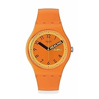 Swatch Proudly Orange Unisex Watch SO29O700
