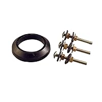 Danco Perfect Match, Inc. 88913 Tank to Bowl Repair Kit, for Use with Mansfield Het Toilets, Galvanized Steel, White