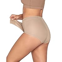 Leonisa Postpartum Firm Tummy Control Panty with Adjustable Belly Band - Motherhood Maternity C Section Underwear for Women Beige